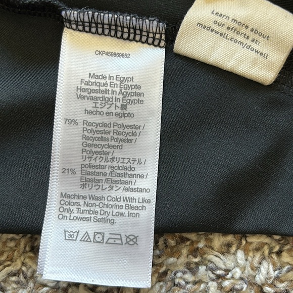 Madewell flex fitness dress XS black (box a) - Picture 10 of 11